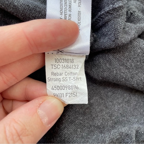 Ariat Rebar Cotton Strong T-Shirt Size XL - Picture 7 of 7